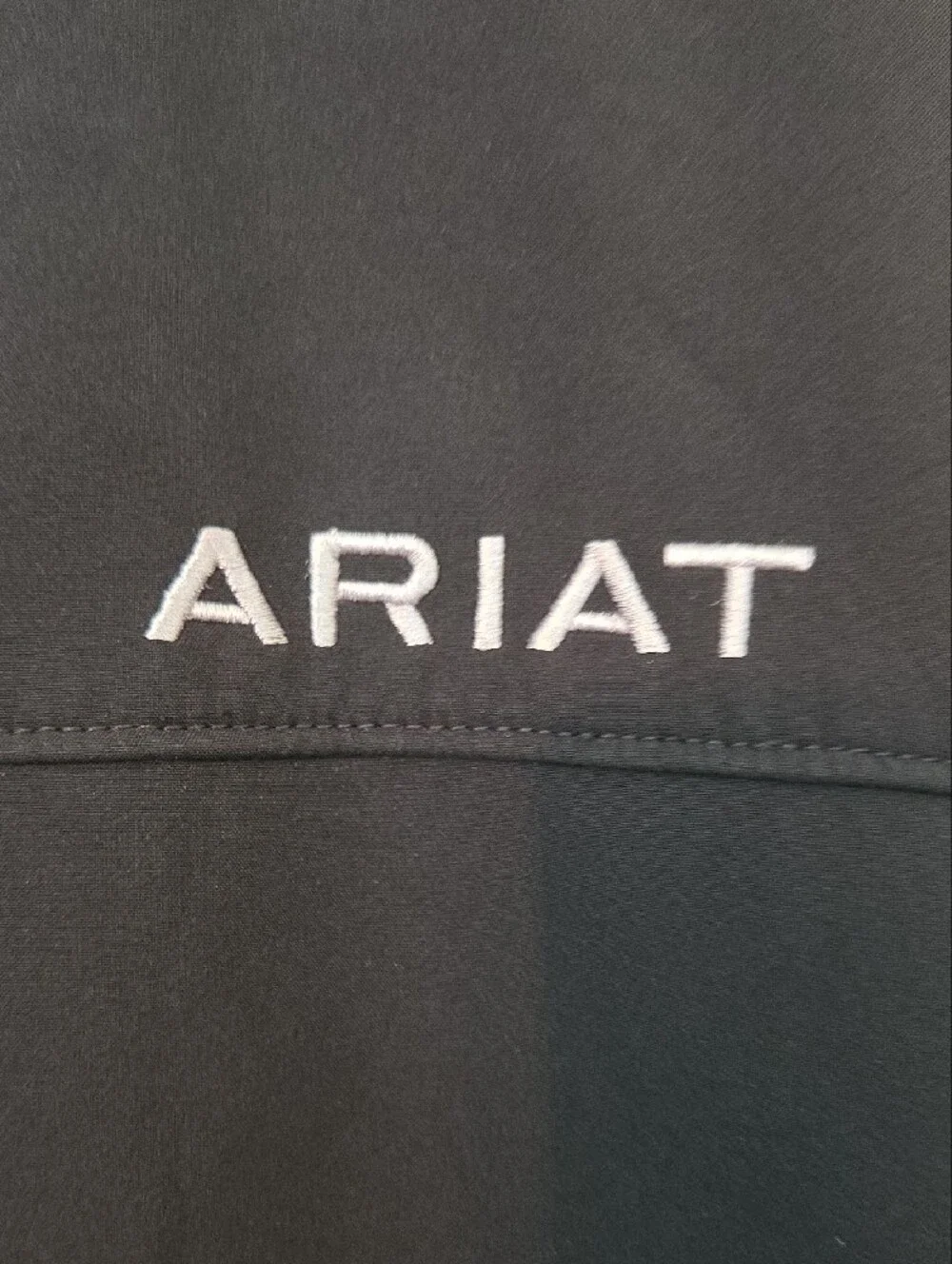 Ariat Men's Black Softshell Vest with Stand Collar